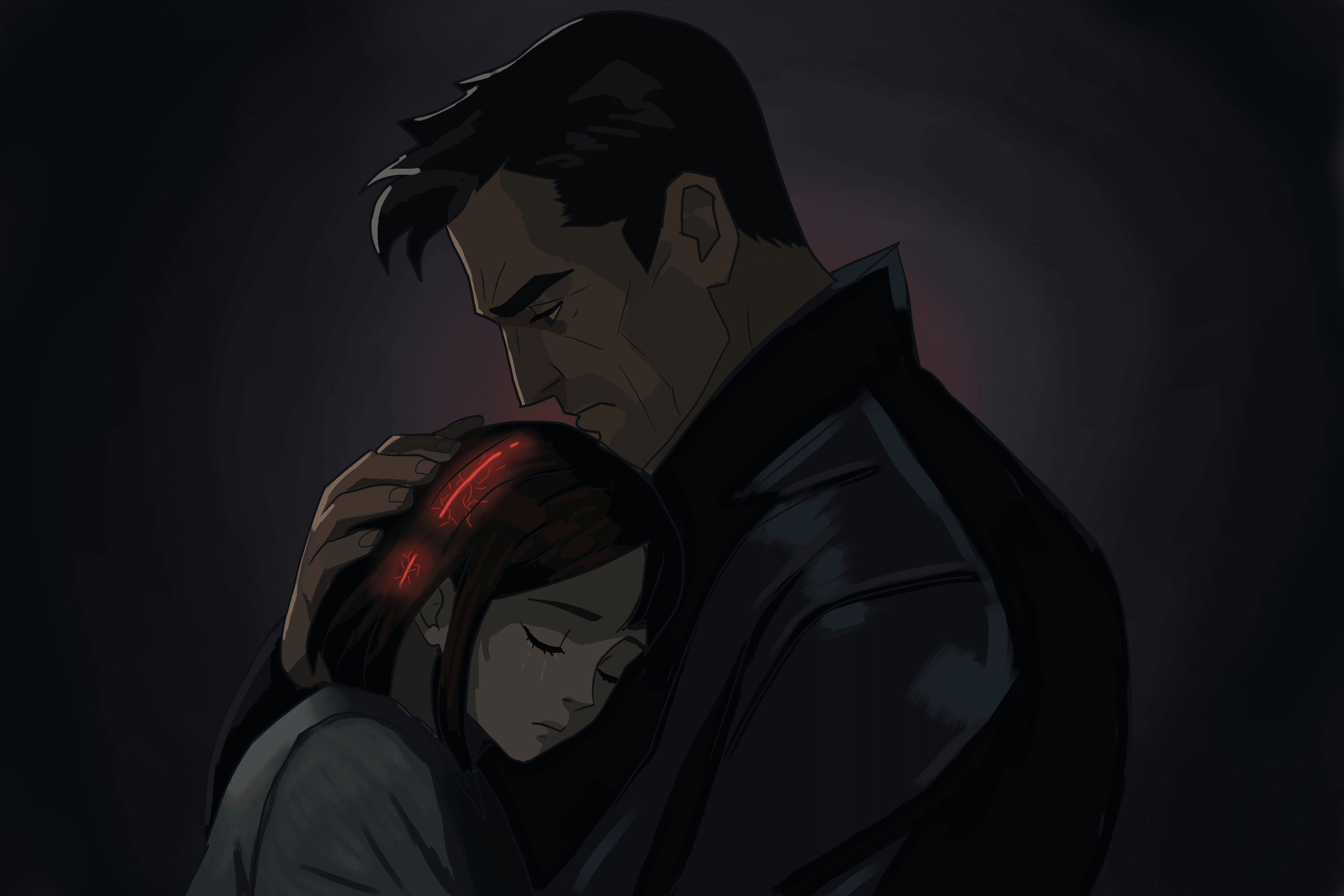 Un père et sa fille