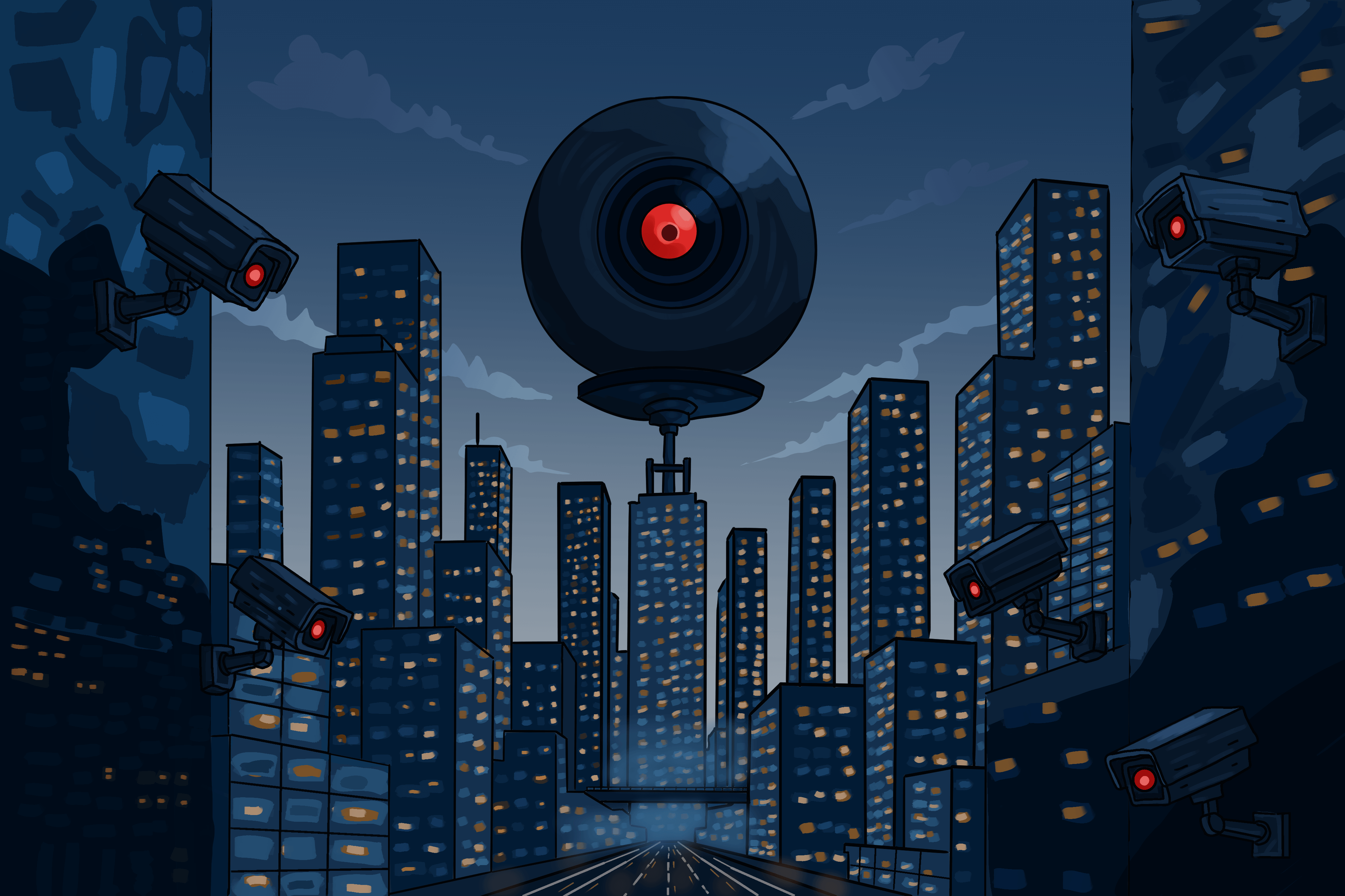Ville sous surveillance