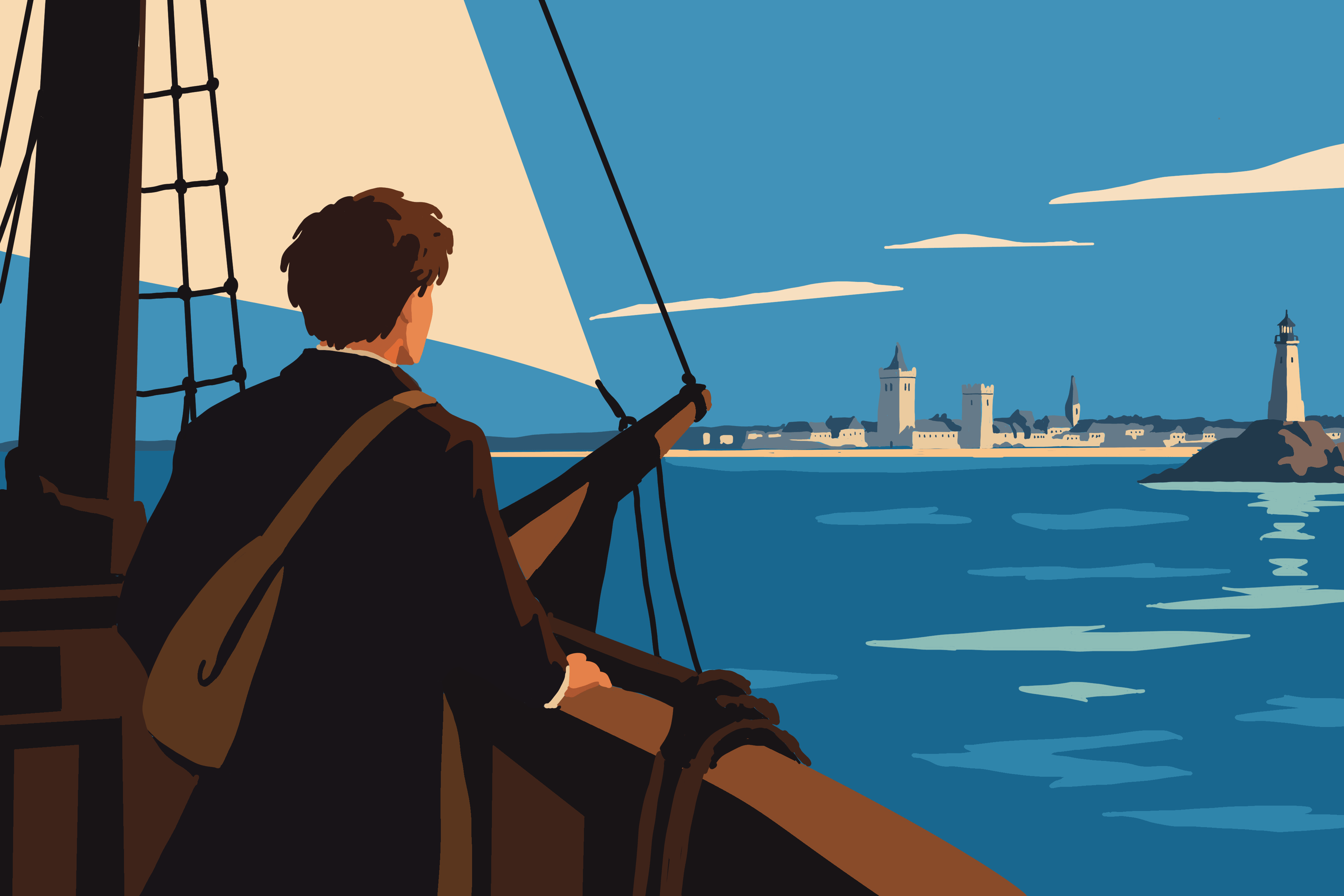 retour en france